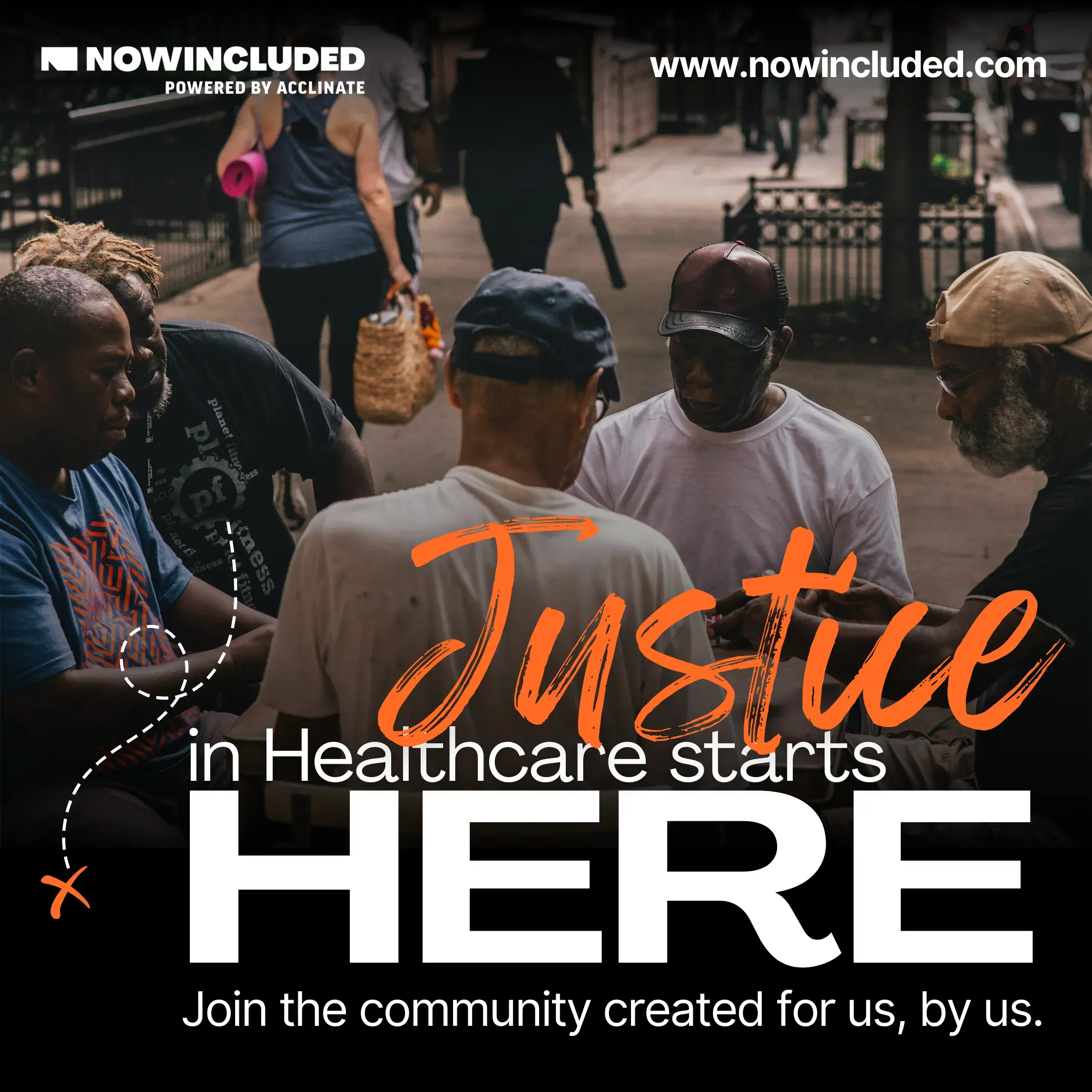 justice in healthcare graphic